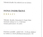 Ivona Ondrušková - OBRAZY