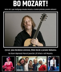 Večer árií z oper Wolfganga Amadea Mozarta v českém překladu Jaromíra Nohavici